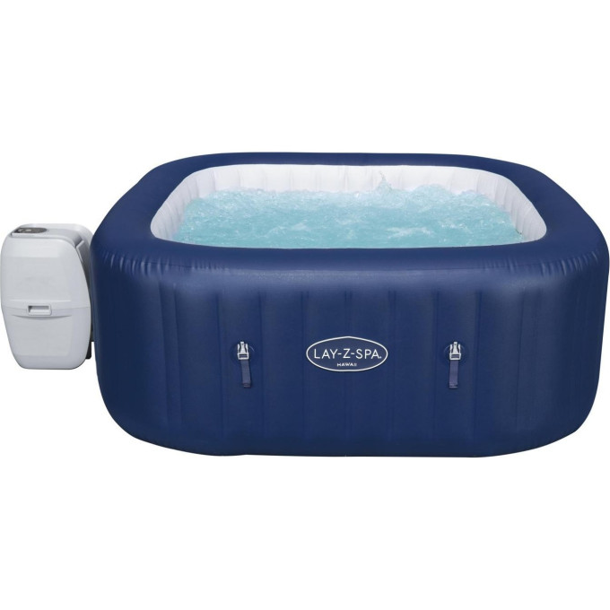 СПА-бассейн BESTWAY HAWAII AIRJET 130х130/180х180х71см, 840л, квадратный, аэромассаж 60021 BW